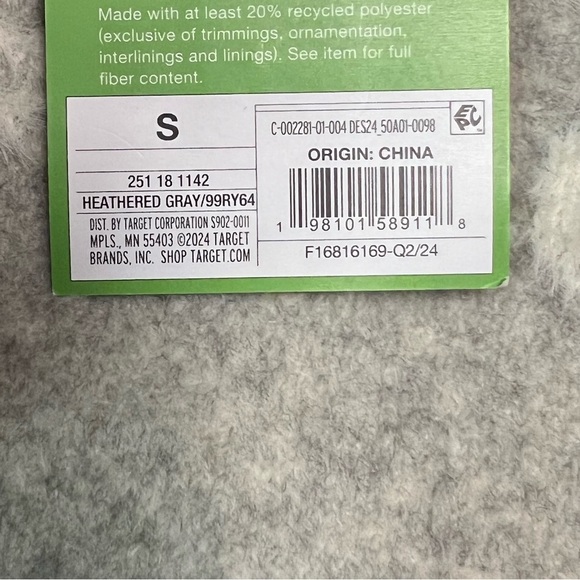 The Cuddle Collab Gray “I’m More of a Dog Person” Turtleneck Sweater Size S - Picture 6 of 12